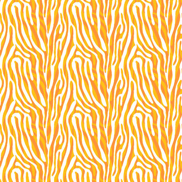 seamless pattern with tiger skin texture
