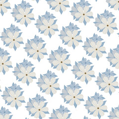 seamless pattern with flowers