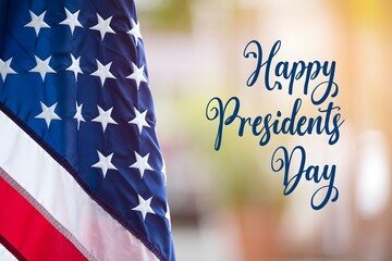 Celebrating presidents day with patriotic pride