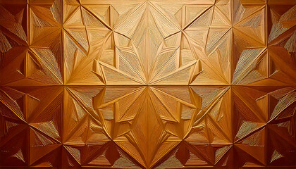 Gold texture background wall, Luxury and beautiful.Made by the Japanese