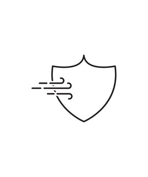 wind proof icon, vector best line icon.