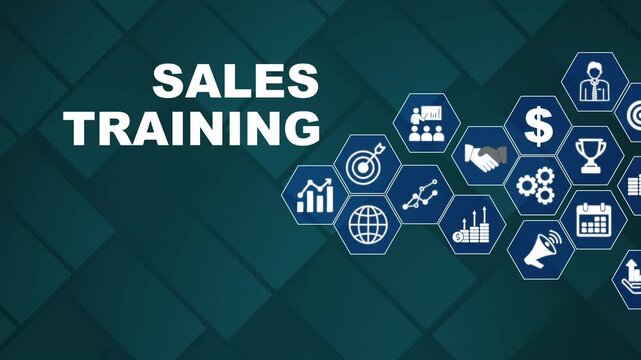 Sales Training Program Business and for Marketing and Finance Presentations business training