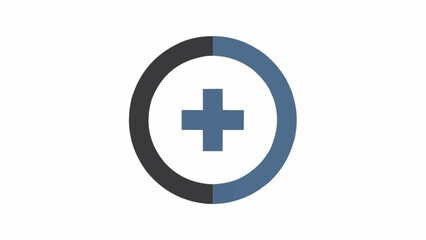 Obraz premium Medical Cross Symbol Logo Design.