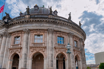 Obraz premium Berlin is the capital of Germany and one of its sixteen federal states. It is located in northeastern Germany. (Bode Museum)