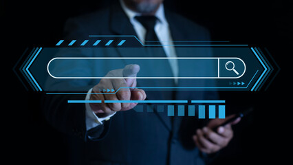 Data Search Technology SEO Search Engine Optimization. Search Engine Optimization SEO Networking Concept.