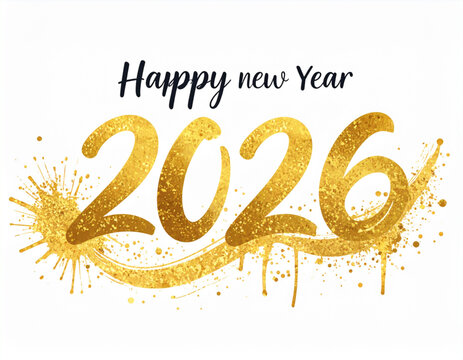 Watercolor Gold Glitter Bleed(2026)