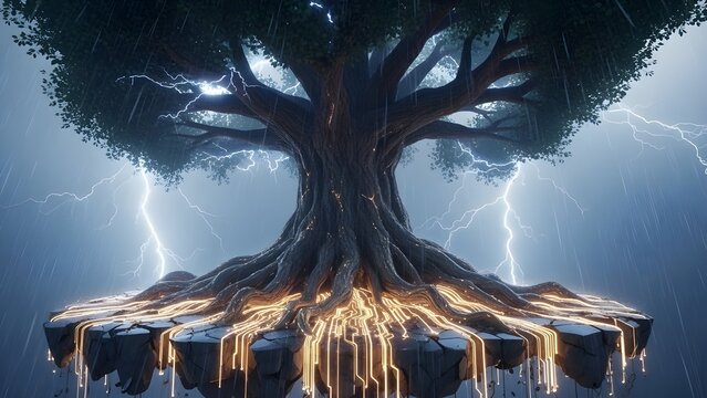 Resilience and strong foundation during business crisis 3d icon