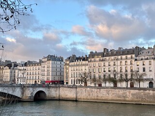 seine river paris france