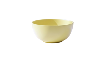 Pale Yellow Bowl