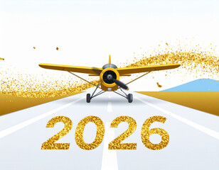 Aeronaut Gold Glitter Propeller(2026)