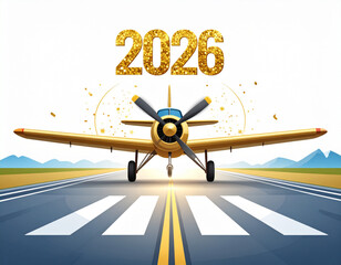 Aeronaut Gold Glitter Propeller(2026)