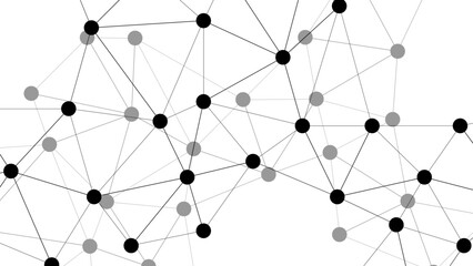 A 3d abstract network background illustrating a complex technology structure where business people connect through a global internet communication web and social community link concept