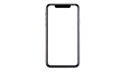 Smartphone App Mockup Blank Screen Transparent Background PNG