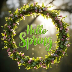 Vernal Bloom: Sunlit Invitation