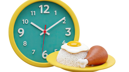 Clock and Meal Reminder
