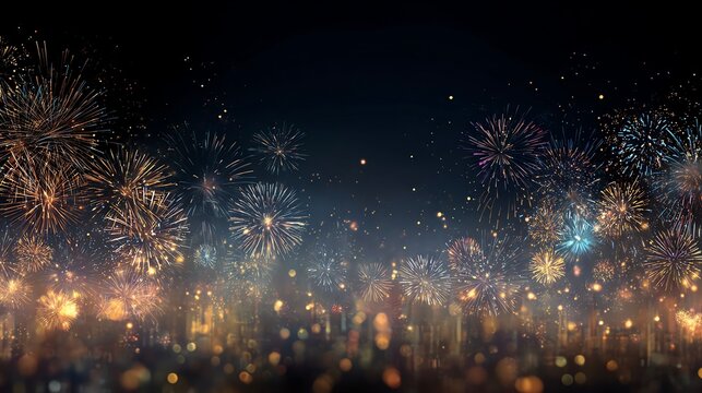 New Year fireworks background images, New Year celebrations, Spring Festival fireworks
