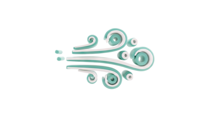 Abstract Wind Swirls