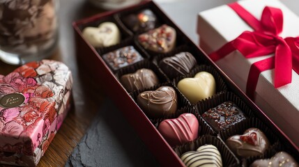 Valentine's Day chocolates, Valentine's Day gift boxes