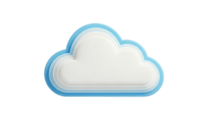 Layered Cloud Icon