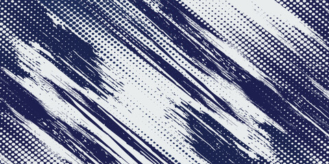 Abstract halftone wave dots background. Futuristic twisted grunge pattern, dots, circles. Vector modern optical pop art texture for posters, business  modern grunge