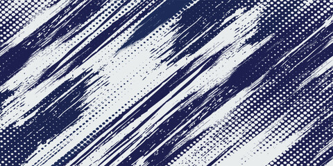 Abstract halftone wave dots background. Futuristic twisted grunge pattern, dots, circles. Vector modern optical pop art texture for posters, business  modern grunge