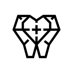 Dental logo template vector