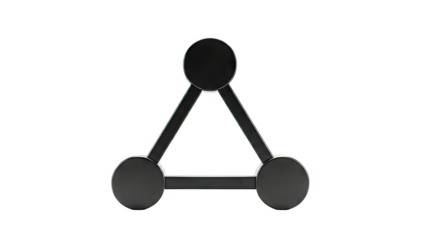 Black Triangle Structure with Spheres