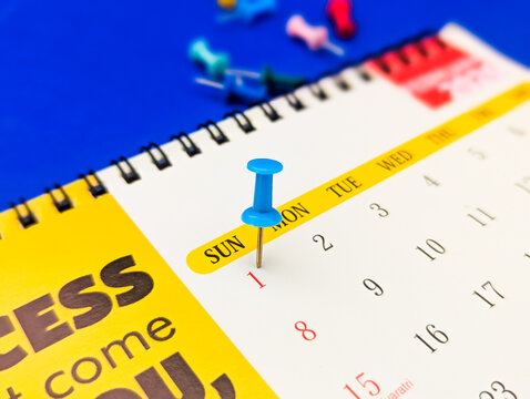 1st february marked on calendar 2026