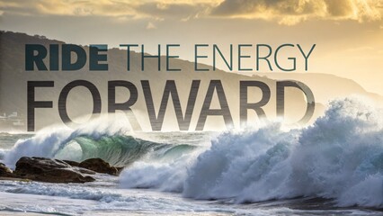 Powerful Wave Crashing on a Rocky Shoreline