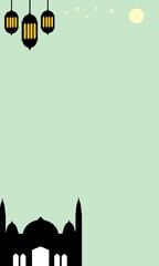 Ramadhan night background