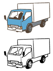 トラックの斜め