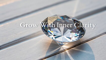 Sparkling Diamond Gemstone with Radiant Facets