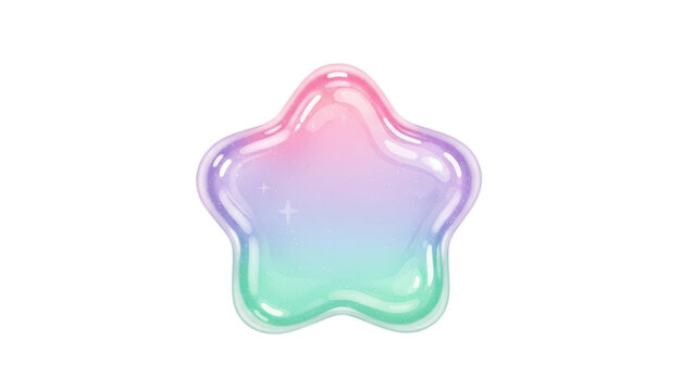 Squishy Yumekawa 3D star icon