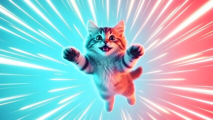 kitten cat kitty Visuals with maximum sensory appeal
Absurd, playful, and very entertaining