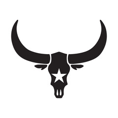 Cowboy Brand Mark Featuring Wide Horn Symbol