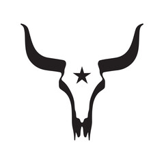 Bold Cowboy Branding Using Clean Negative Space