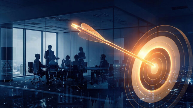 Business meeting teamwork target arrow success strategy office business meeting teamwork target arrow success strategy office cooperation goal