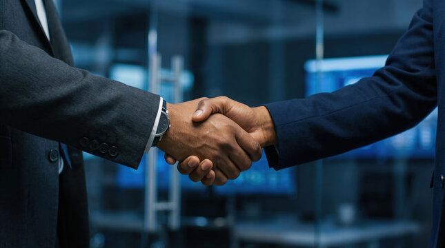 Business handshake partnership agreement deal cooperation trust teamwork success