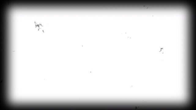 Old Movie. Real hard 8 mm film scratches. 4K animation