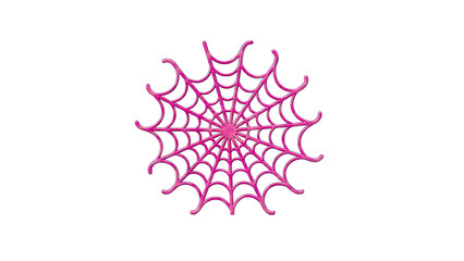 Pink Spider Web
