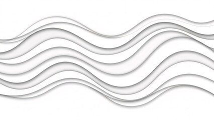 Elegant wavy pattern background