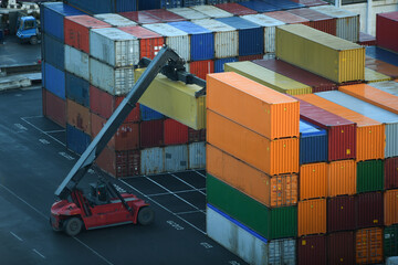 Naples Industrial and Cruise Port in Italy