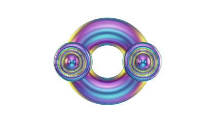 Holographic Abstract Forms