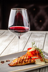 Modern Ukrainian Grilled Chicken With Wine