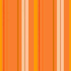 Carrot Stripes. Bright digital seamless pattern of stripes in orange, yellow, red and olive colors.
