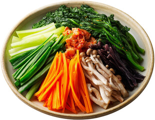 한식_비빔밥_채소가득