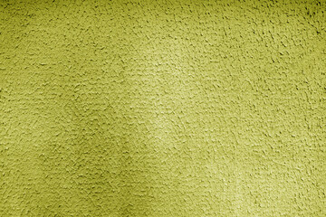 Yellow color plaster cement wall texture.
