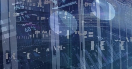 The video showcases a global science, technology and digital interface concept - Powered by Adobe