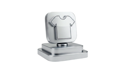 Silver T-Shirt Award Icon