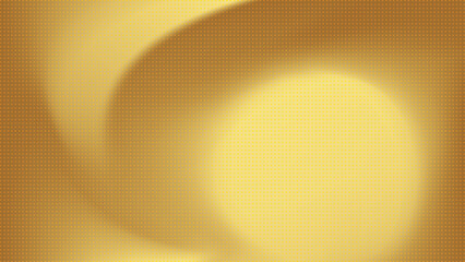Abstract gold gradient background with halftone effect, pixel art. Vector illustration.
